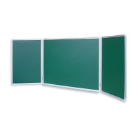 Доска аудиторная 3-х элементная зеленая 300х100 см - ИОНА
